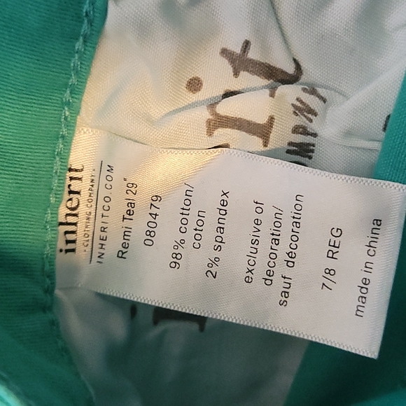 Inherit Co Remi skirt teal - Picture 4 of 7